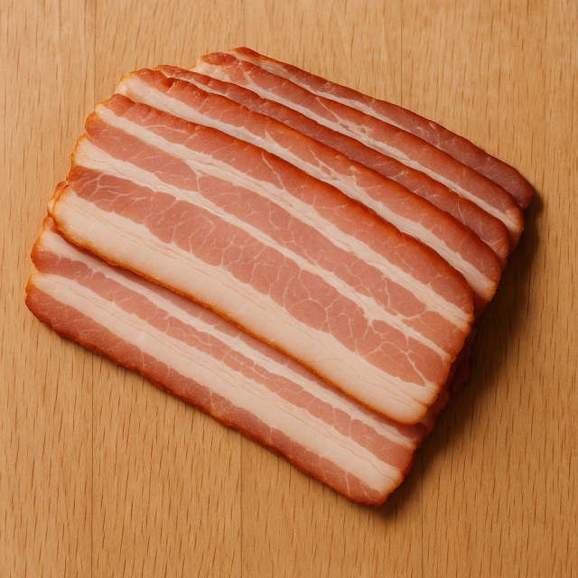 Le bacon fumé