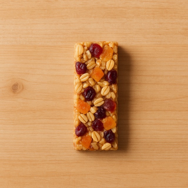 La barre de céréales aux fruits