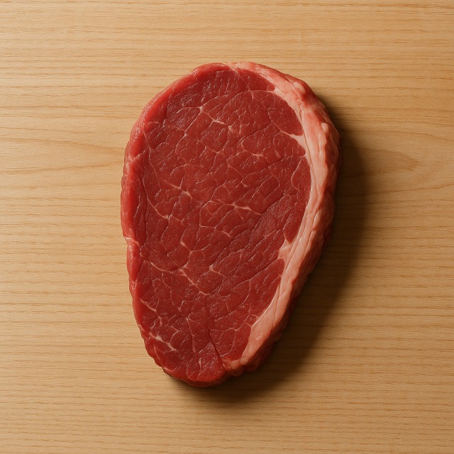 Le steak de bœuf