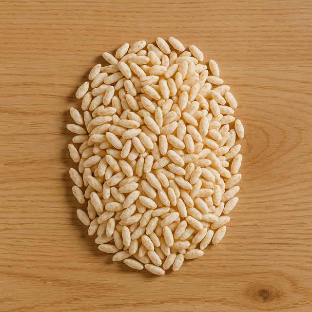 Le riz soufflé
