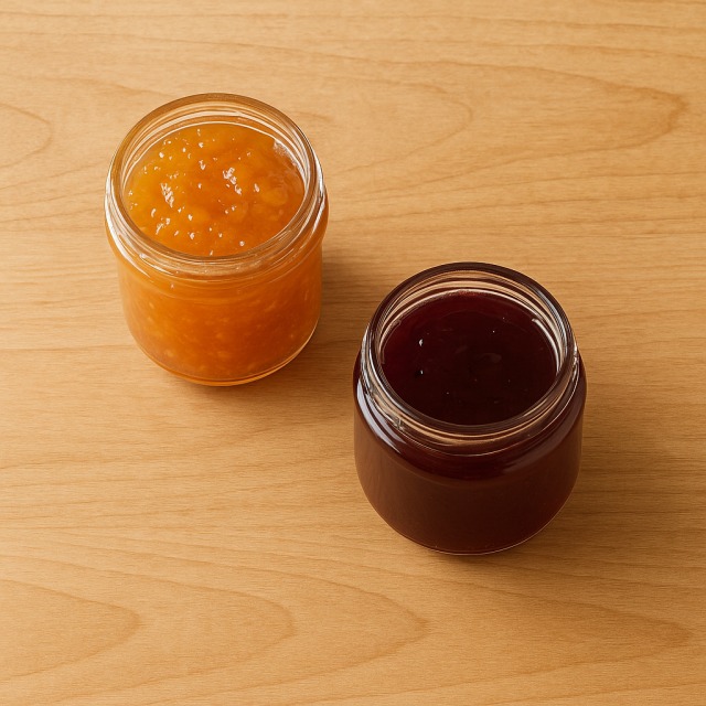 La confiture et la gelée