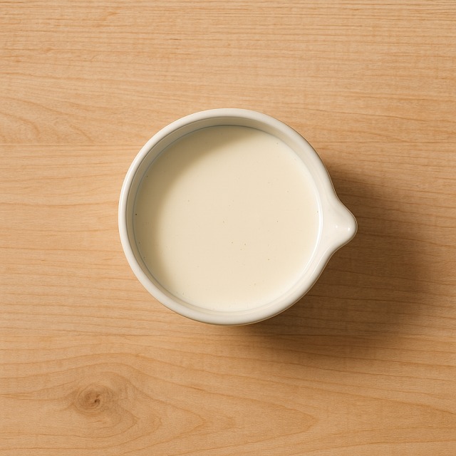 La crème fraîche liquide