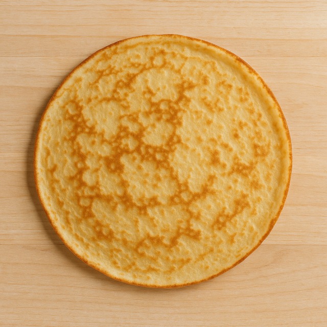 La crêpe nature