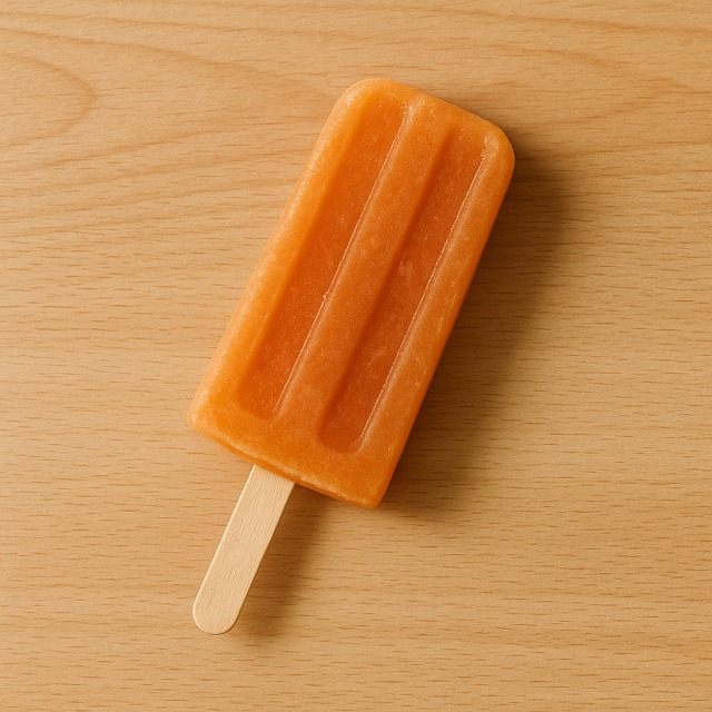 La glace à l'eau