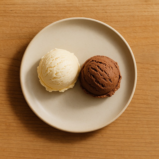 La crème glacée
