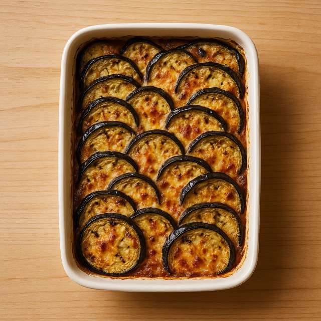 Le gratin d'aubergines