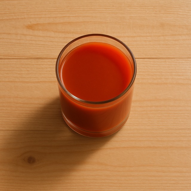 Le jus de tomate
