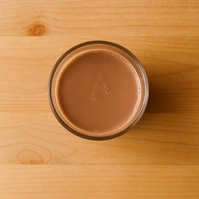 Le lait chocolaté