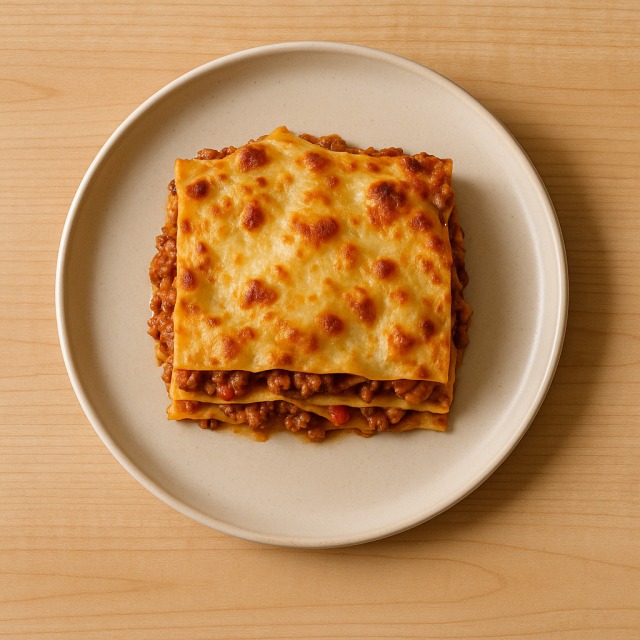Les lasagnes à la bolognaise