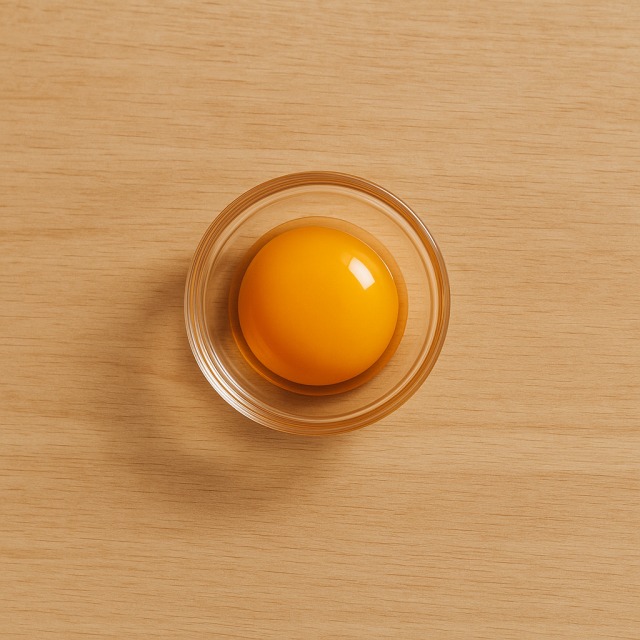Le jaune d'œuf
