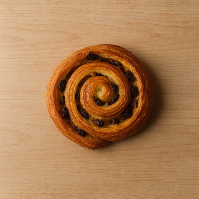 Le pain aux raisins