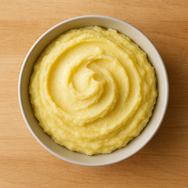 La purée de pommes de terre