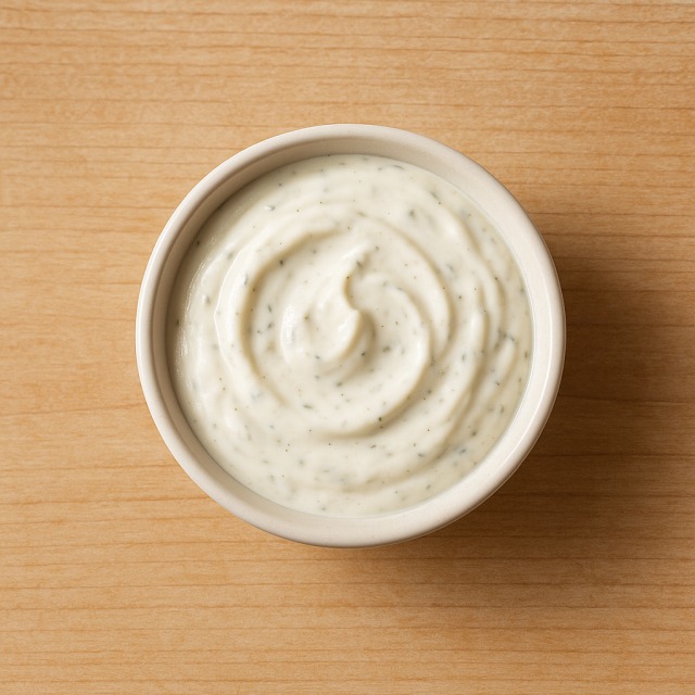 La sauce au yaourt