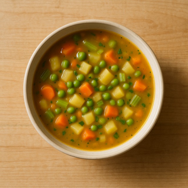 La soupe de légumes
