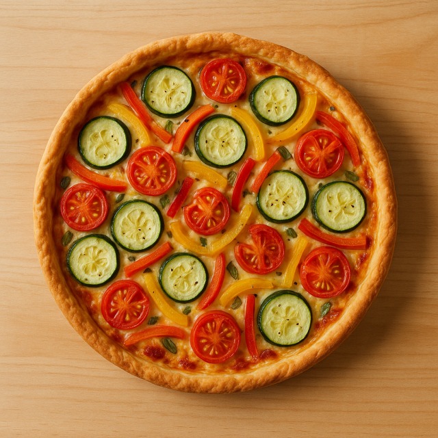 La tarte aux légumes