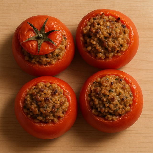 Les tomates farcies